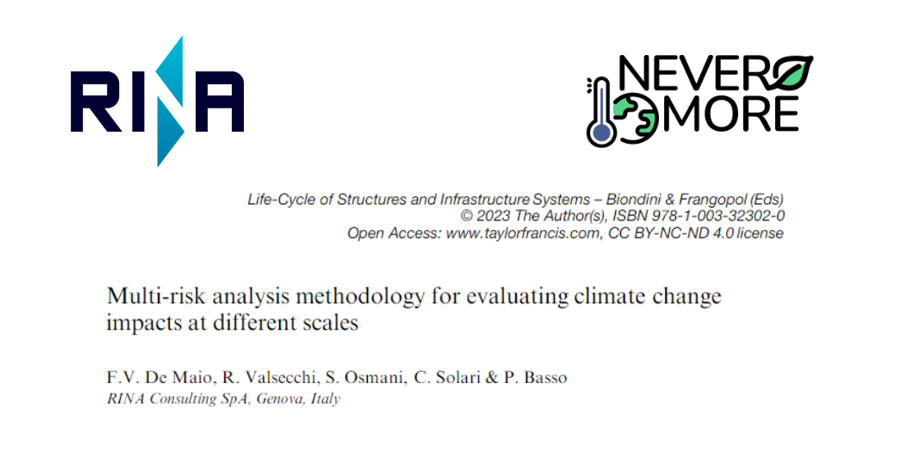 Multi-risk analysis methodology for evaluating climate change impacts at different scales – by RINA-C